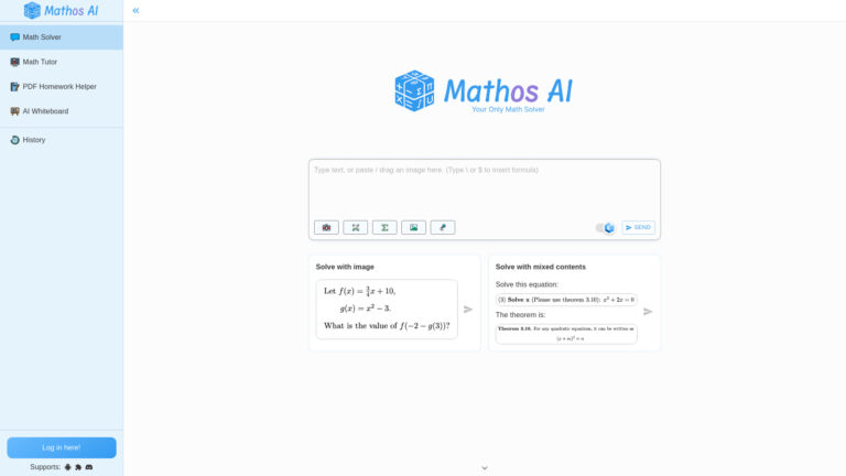 Free Mathos AI AI Tool Review