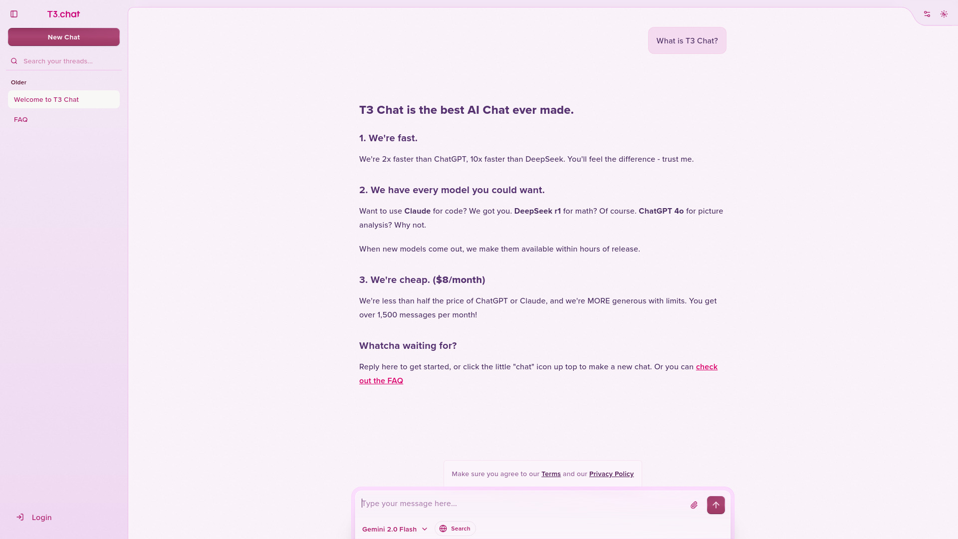 T3 Chat logo