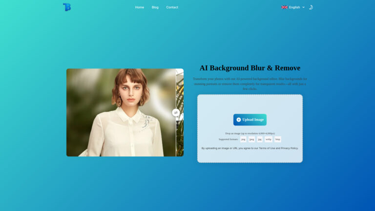 Innovative Blurbackground AI AI Tool Review
