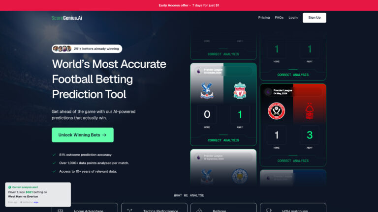 Top Scoregenius AI Tool Review