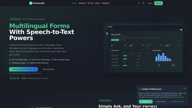 Best Formcraft AI Tool Review