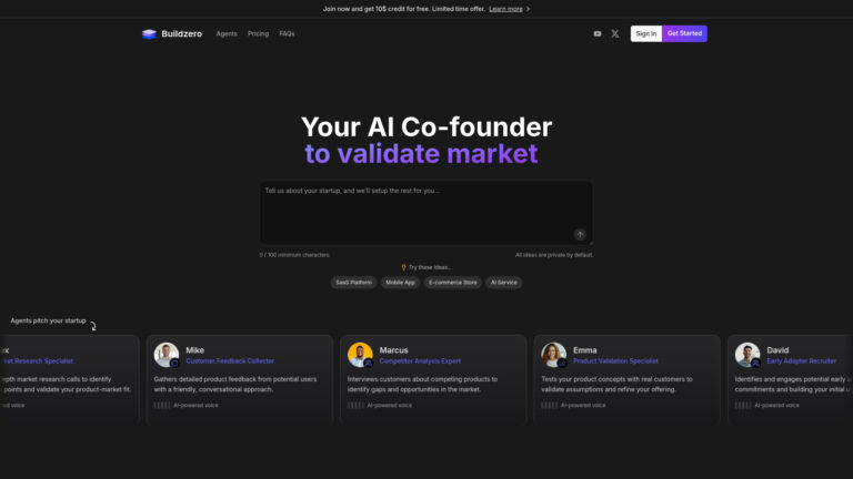 Powerful Buildzero AI Tool Review