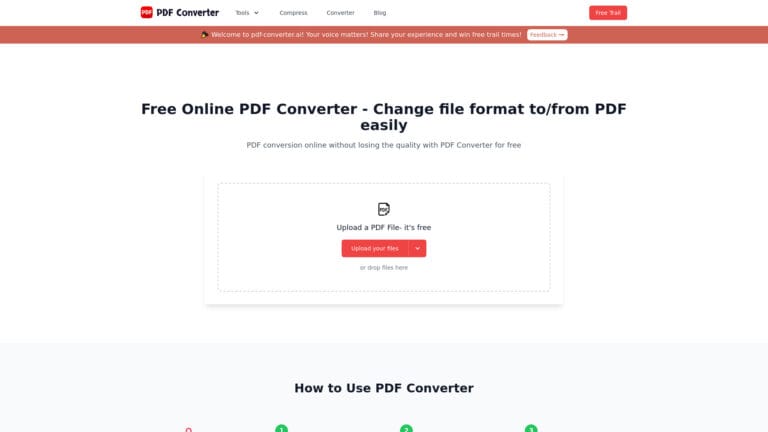 Trending Pdf Converter AI Tool Review