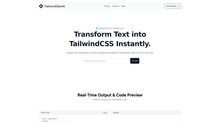 Smart Tailwindgenai AI Tool Review