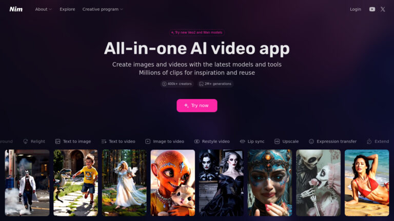 Trending Nim AI Tool Review