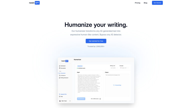 Advanced Twaingpt AI Tool Review