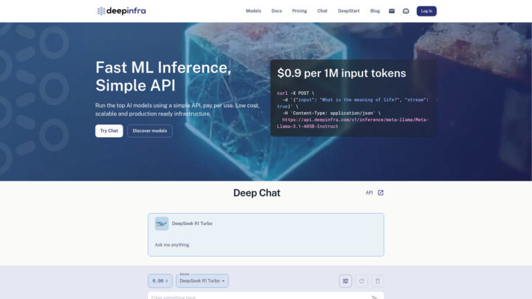 Smart Deep Infra AI Tool Review