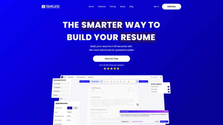 Popular 1template AI Tool Review
