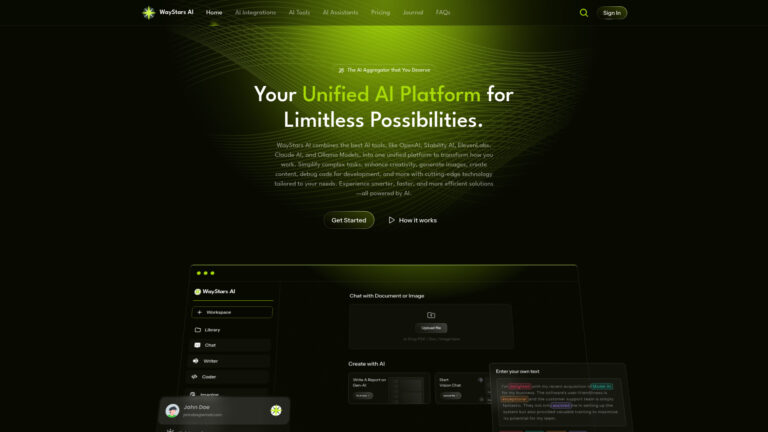 Trending Waystars AI AI Tool Review