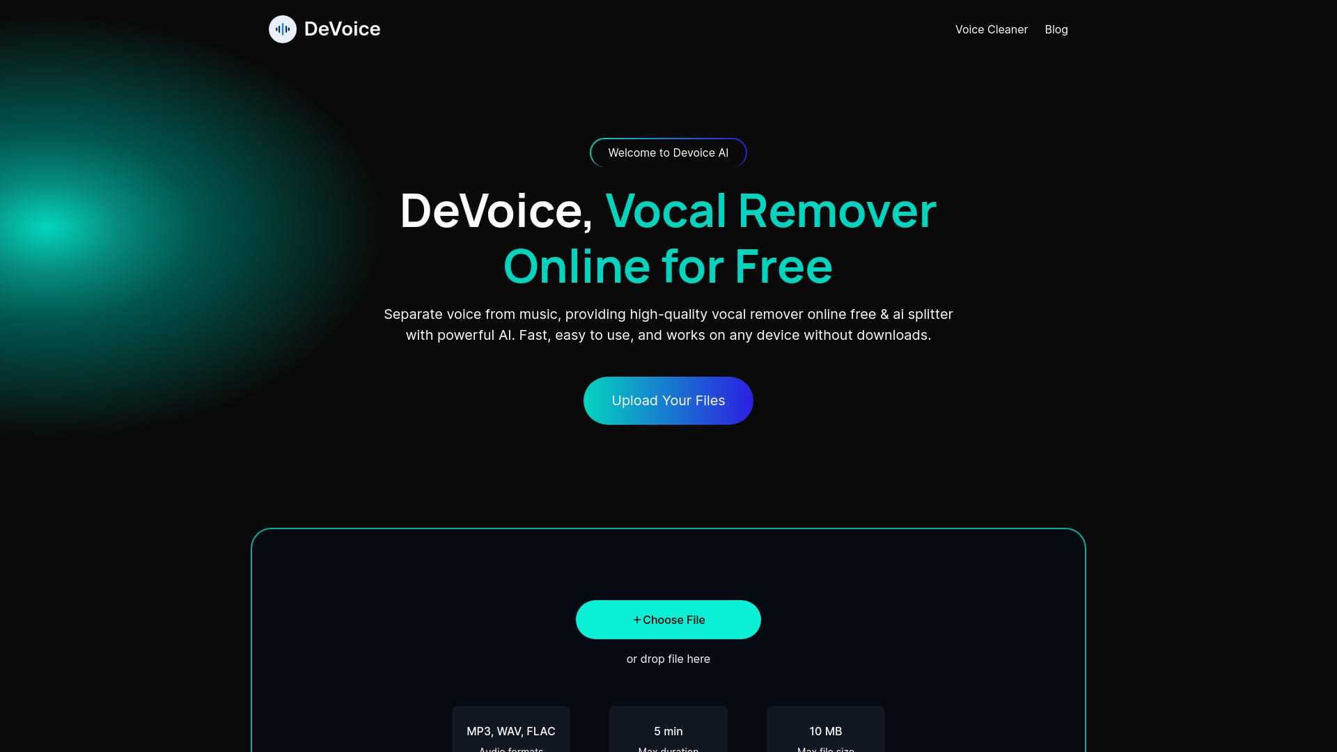 DeVoice logo