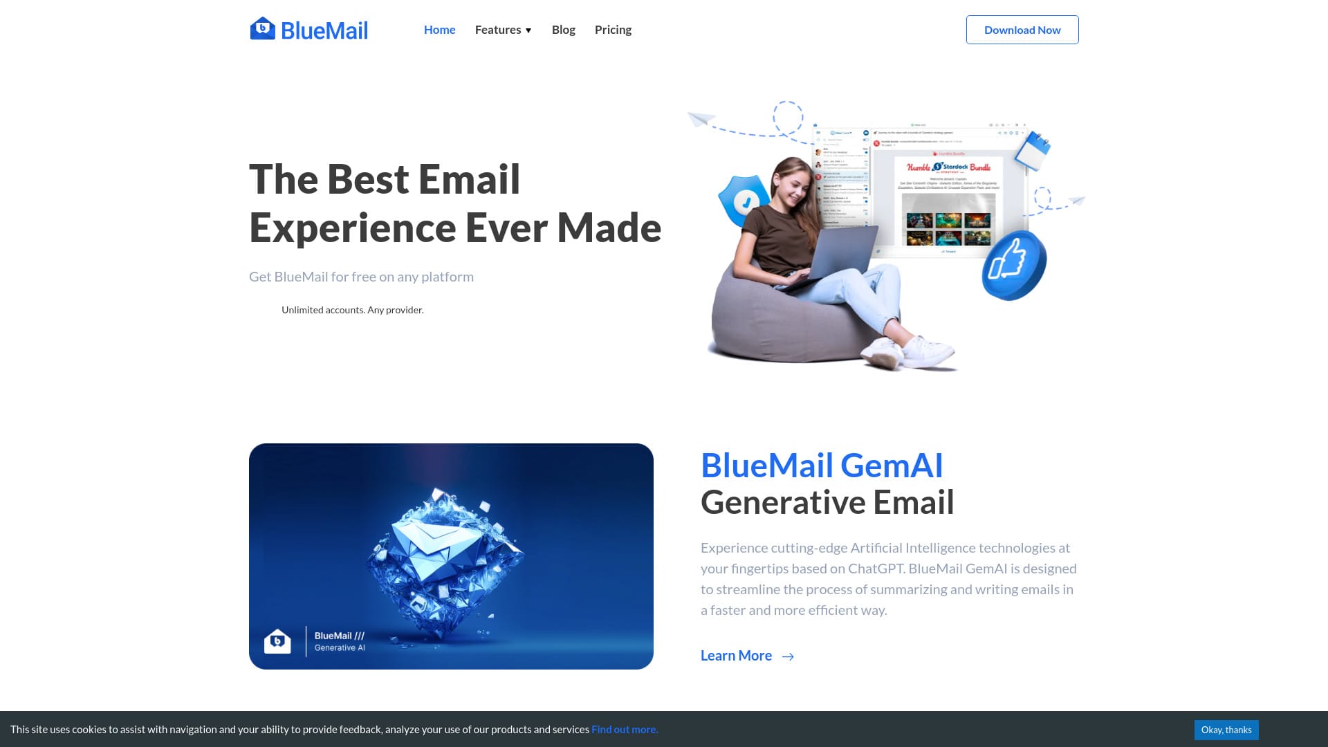 BlueMail logo