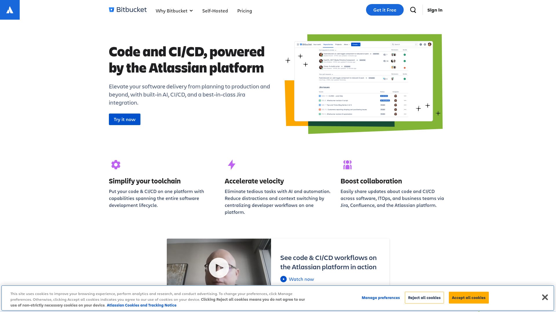 Bitbucket logo