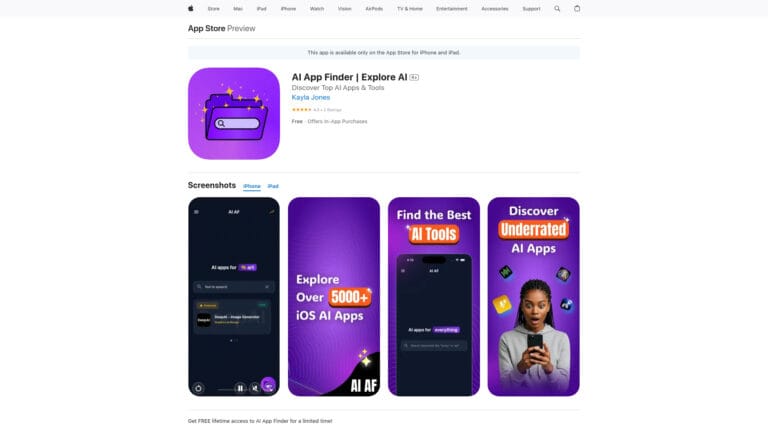 Powerful AI App Finder AI Tool Review
