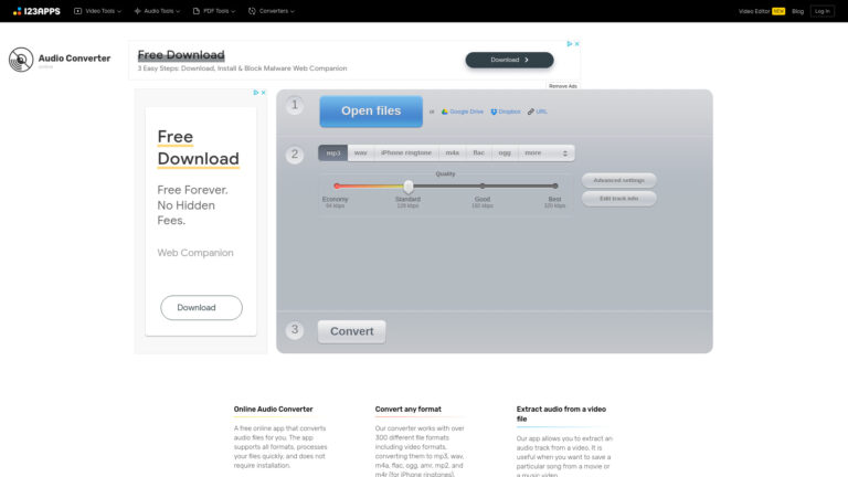 Trending Online Audio Converter AI Tool Review