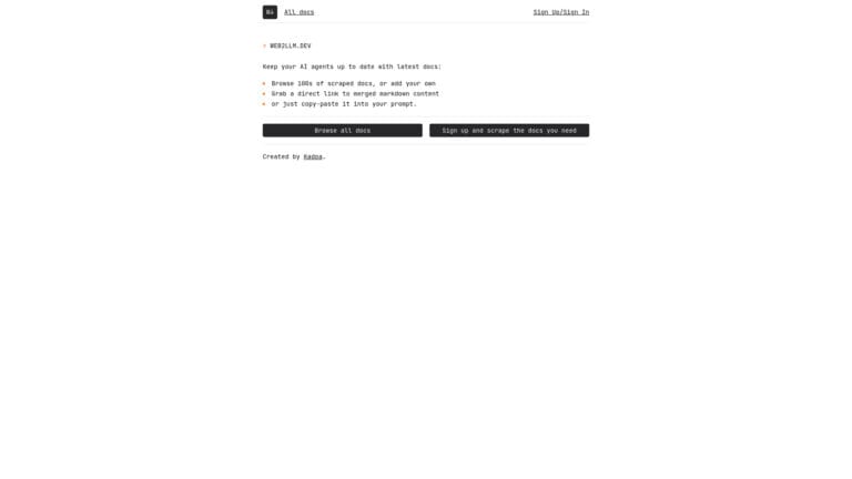 Popular Web2llm AI Tool Review