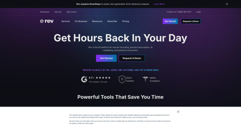 Powerful Rev AI Tool Review