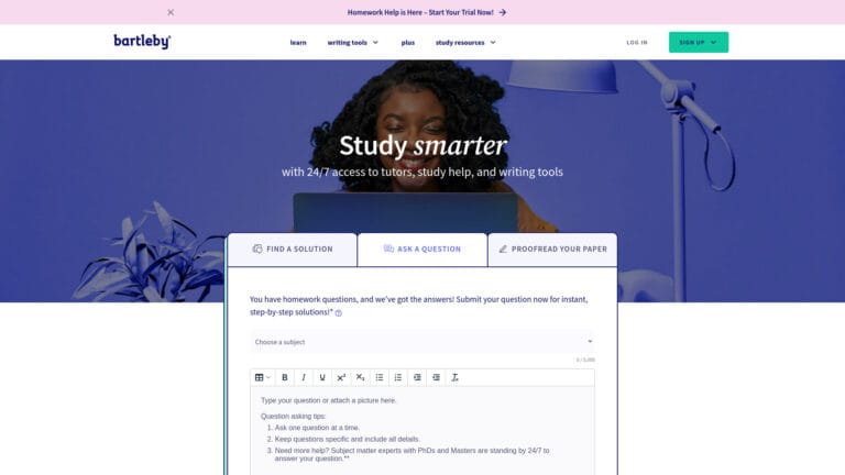 Best Bartleby AI Tool Review