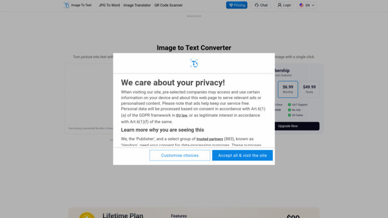 Popular Image To Text Converter AI Tool Review