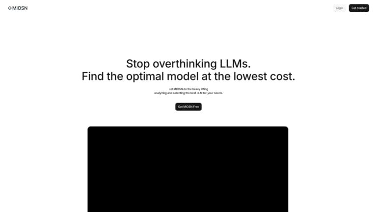 New Miosn AI Tool Review