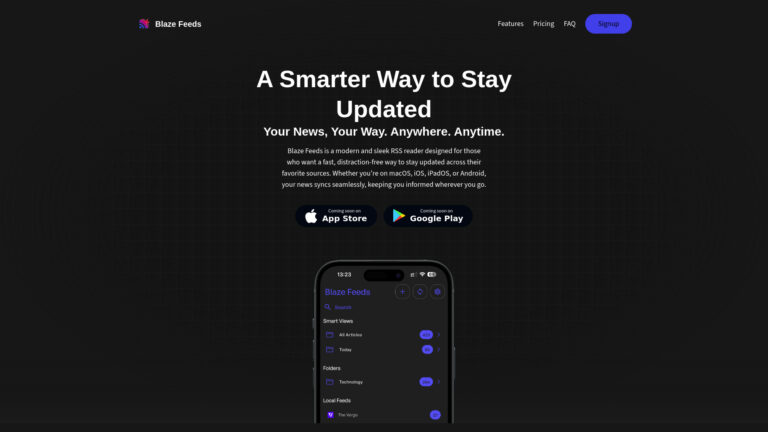 Best Blaze Feeds AI Tool Review
