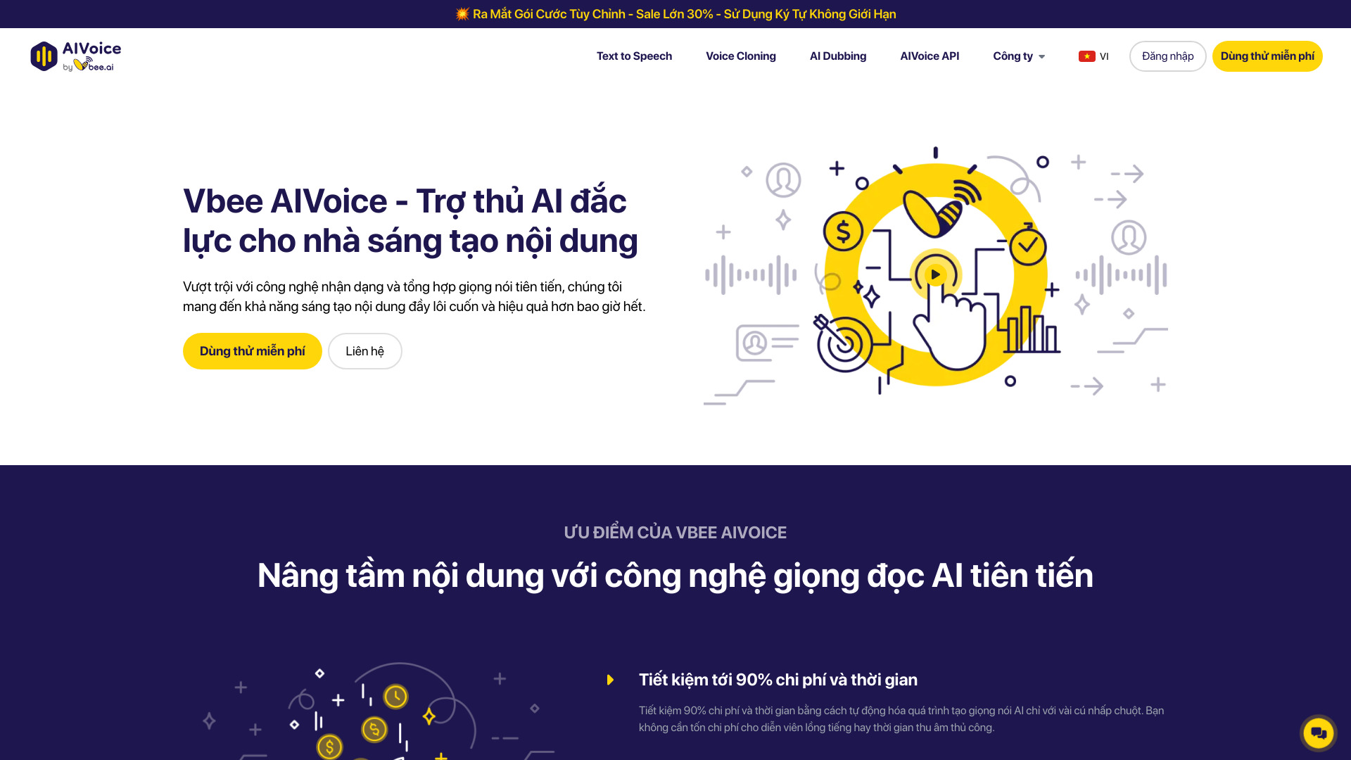 Vbee AIVoice logo