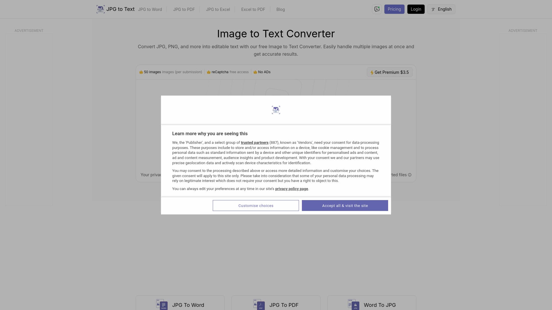 jpgtotext.com logo