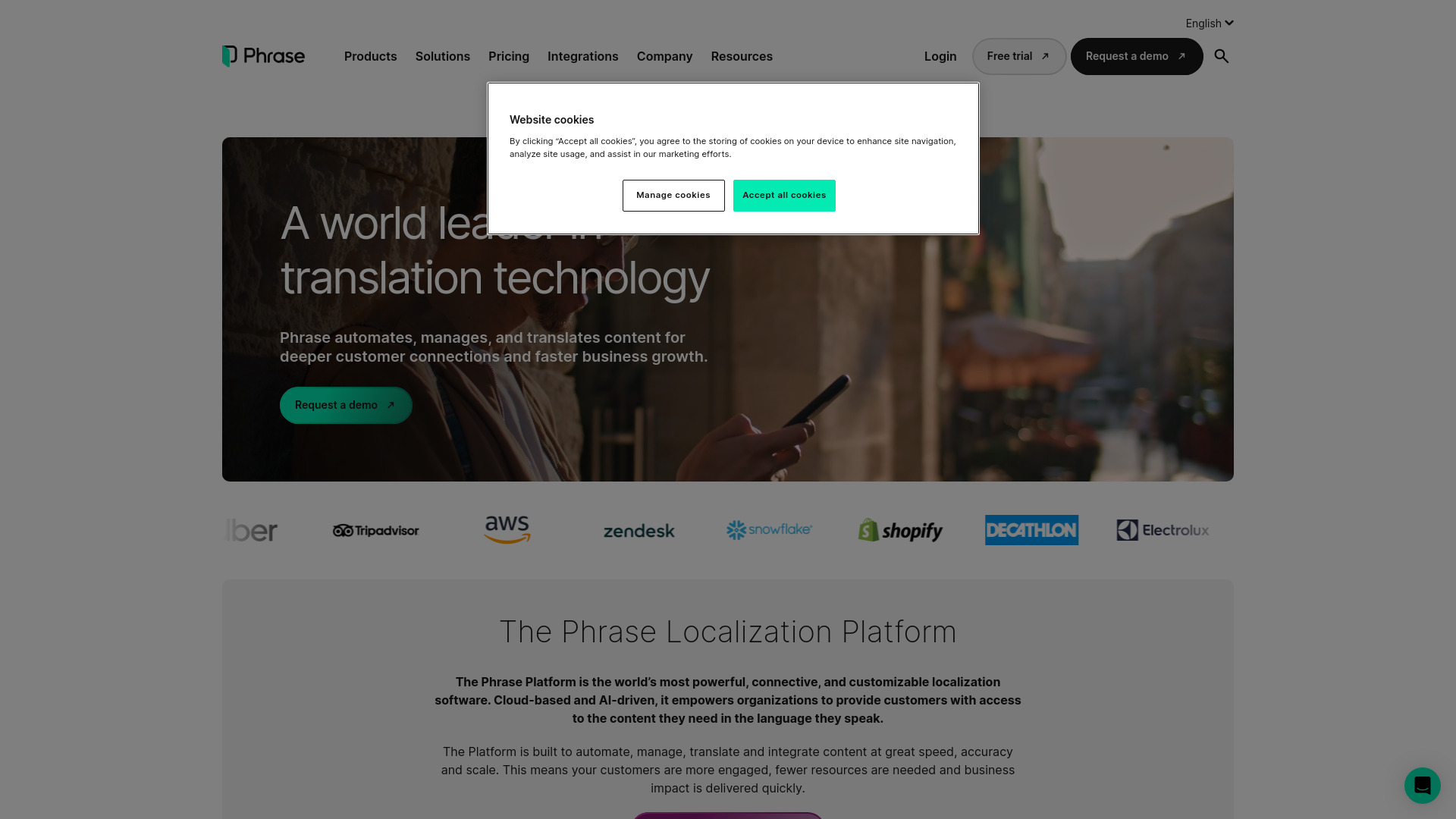 Phrase Localization Platform logo