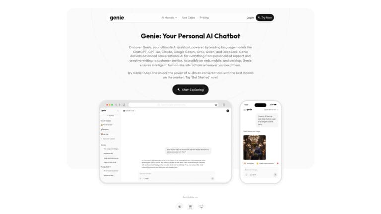 New Genie AI AI Tool Review