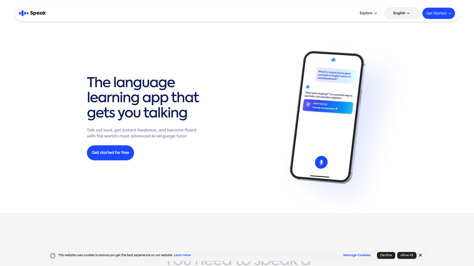 Speak logo
