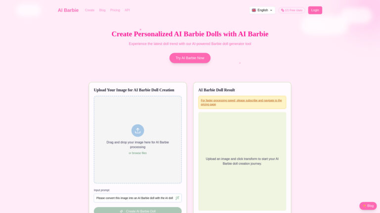 Popular AI Barbie AI Tool Review