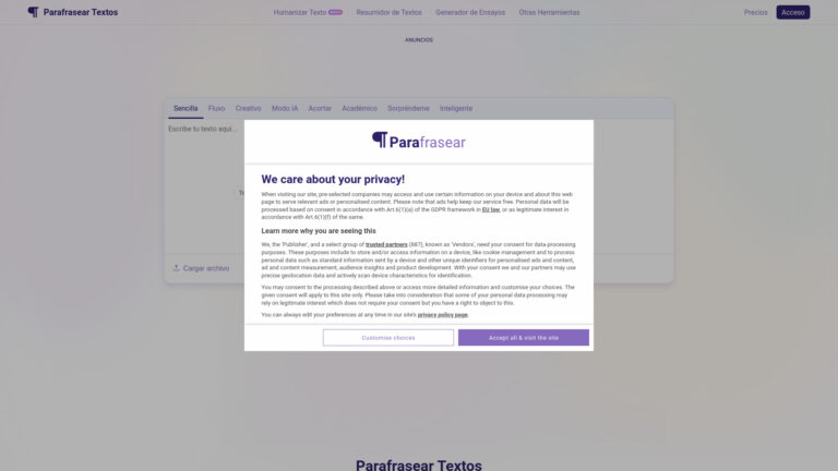 Smart Parafrasear Textos AI Tool Review