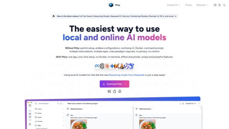 New Msty AI Tool Review