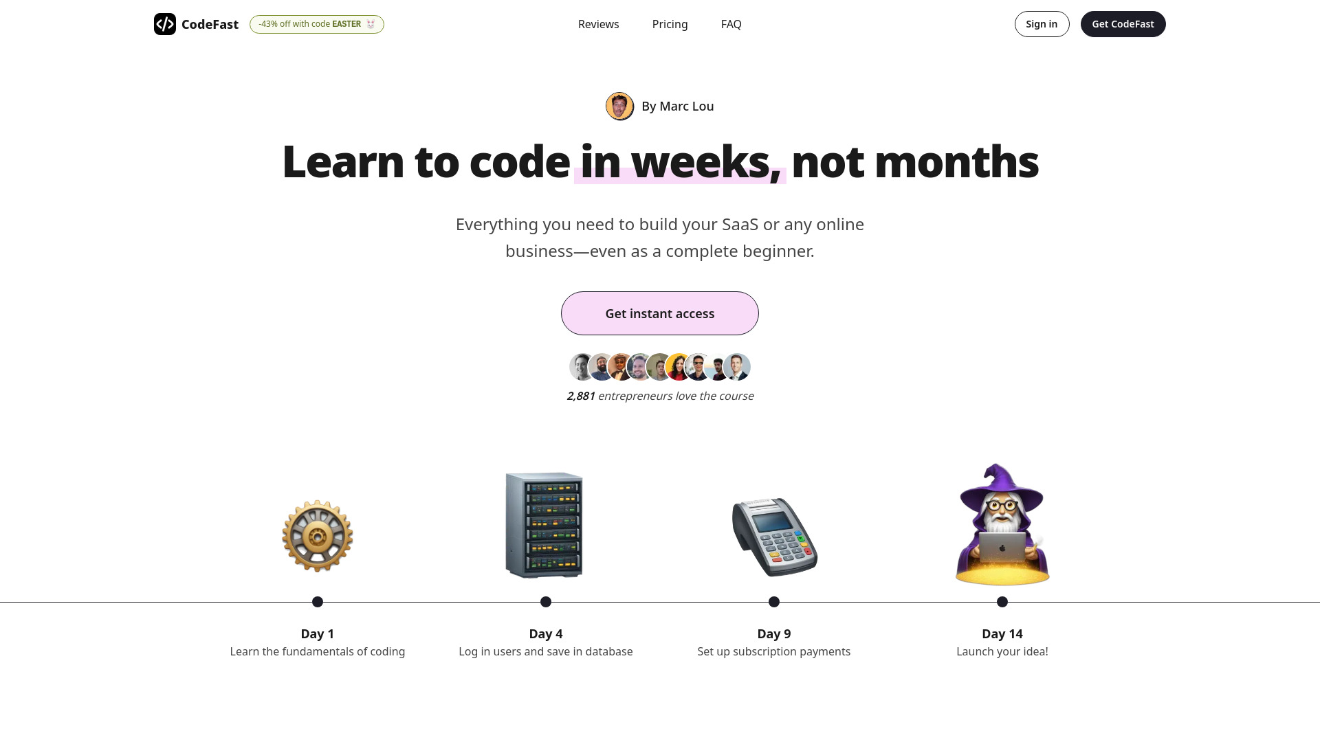 CodeFast logo
