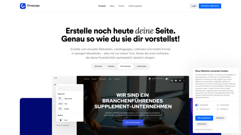 Powerful Onepage AI Tool Review
