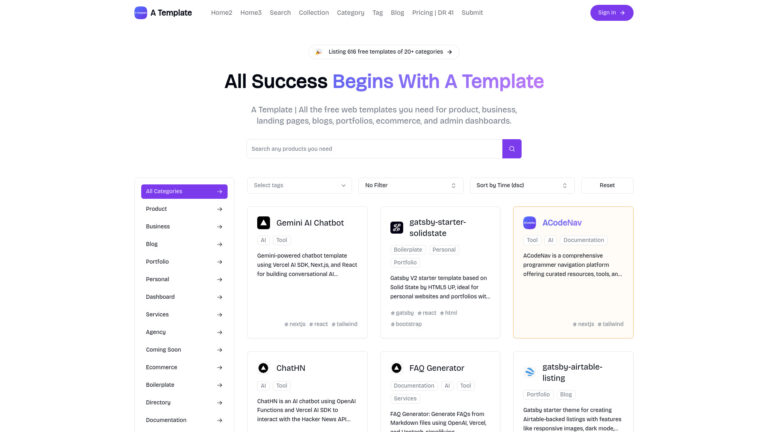 Popular A Template AI Tool Review