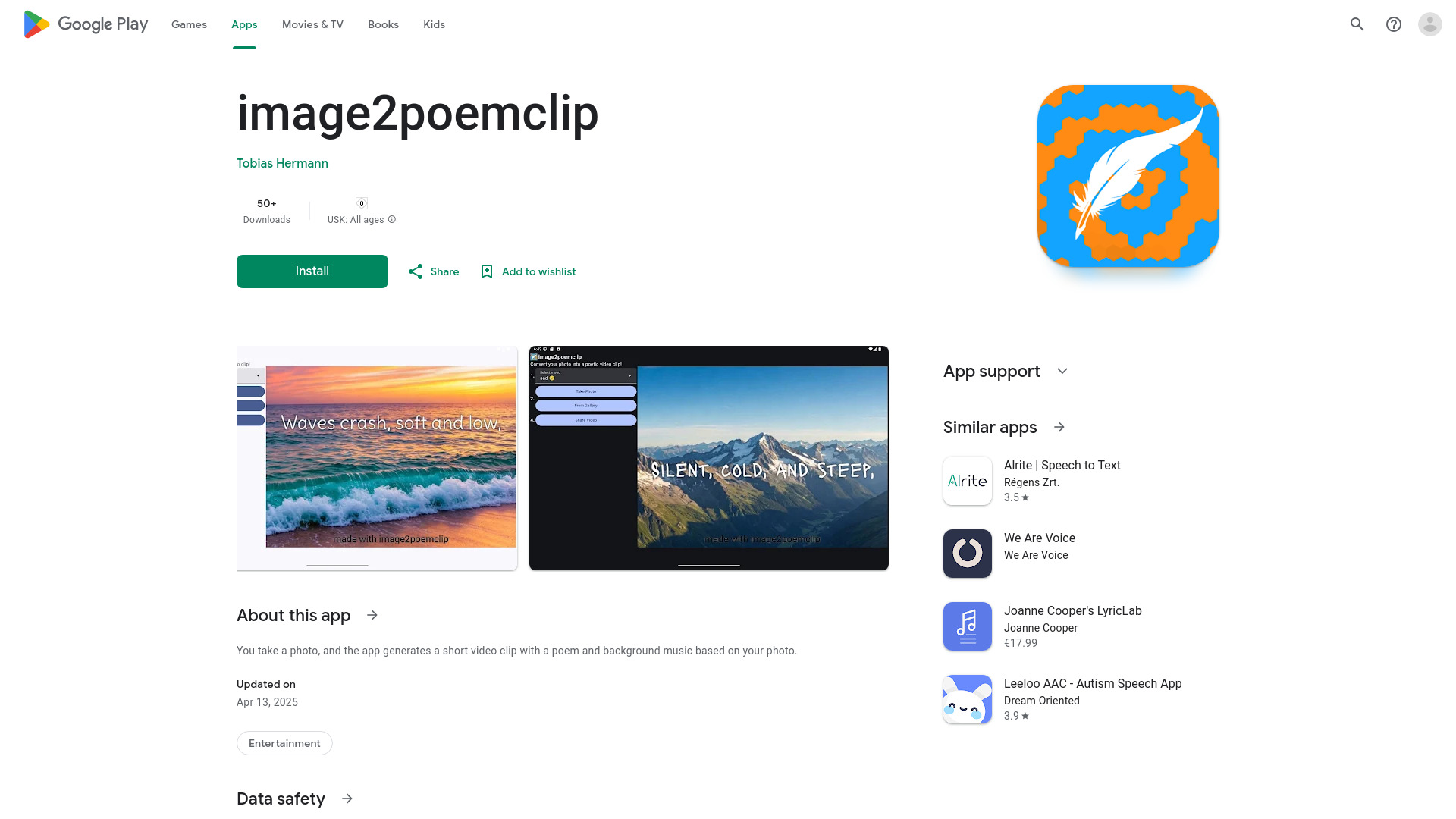 image2poemclip logo