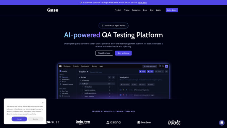 Free Qase AI Tool Review