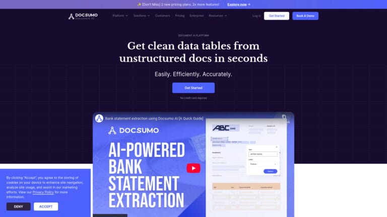 New Docsumo AI Tool Review