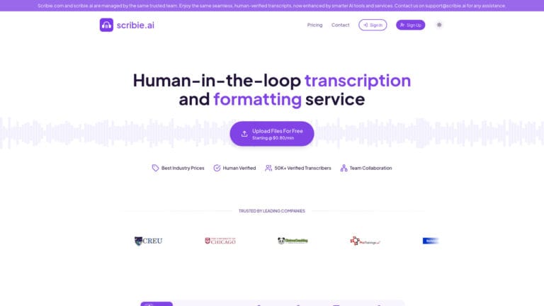 Best Scribie AI Tool Review