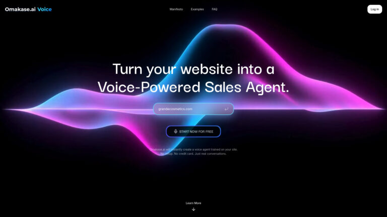 Trending Omakase Voice AI AI Tool Review