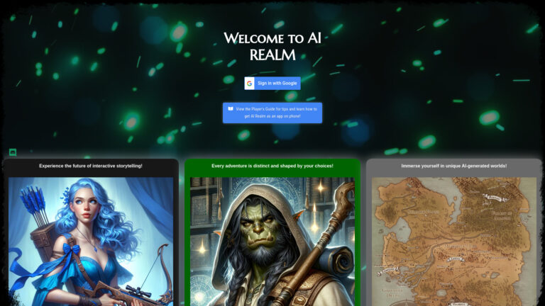 Best AI Realm AI Tool Review