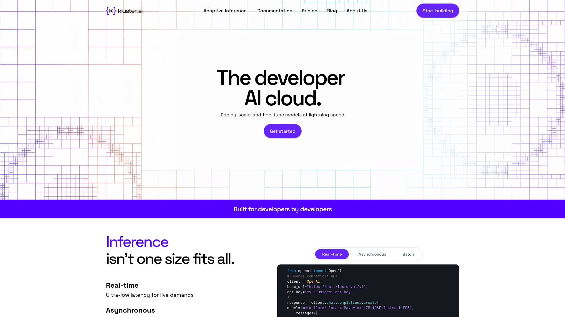 kluster.ai logo