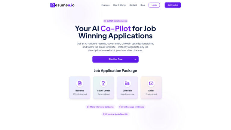 Powerful Resumea.io AI Tool Review