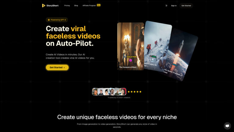 Innovative Storyshort AI AI Tool Review