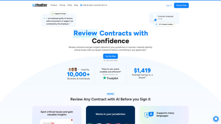 Best Goheather AI Tool Review