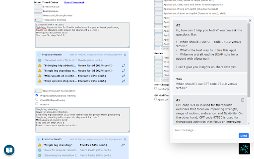 PredictionHealth Sidekick Chrome Extension ai chrome extension