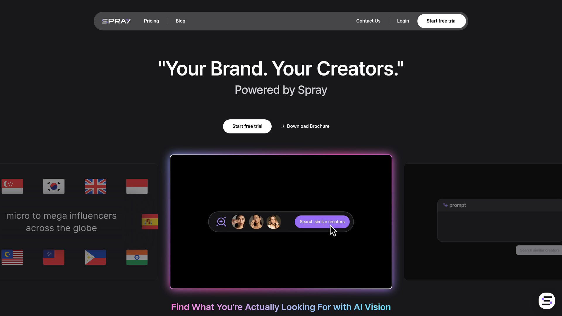 Spray logo