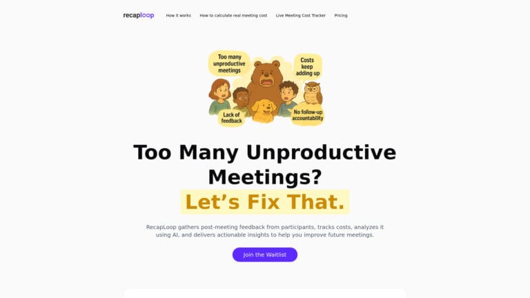 Innovative Recaploop AI Tool Review