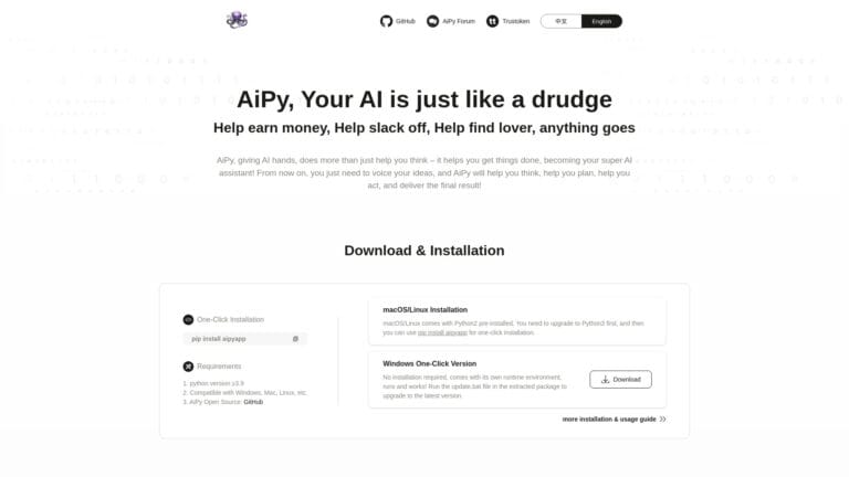 Popular AIpy AI Tool Review