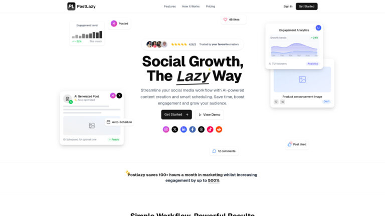 Best Postlazy AI Tool Review